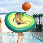 Avocado Inflatable Float Pool Swimming Ring
