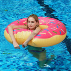 Donut Swimming Ring Inflatable Swim Pool Floatie