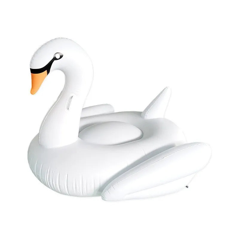 Giant PVC Inflatable Swan Floating Floating Bed
