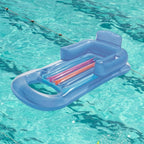 Inflatable Floating Row Air Mattresses Swimming Pool Inflatable Water Sleeping Bed