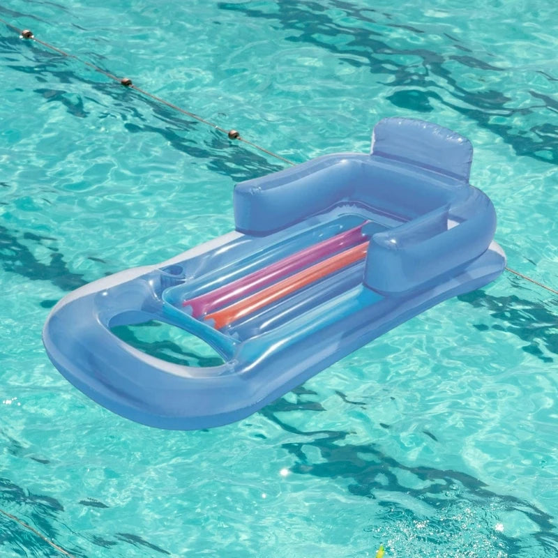 Inflatable Floating Row Air Mattresses Swimming Pool Inflatable Water Sleeping Bed