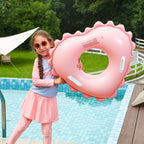 1pc Thickened PVC Swim Ring | Underarm Waist Ring | Thickened Heart-shaped Swimming Ring and Heart-shaped Handle Seat Ring