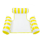 Water Hammock Recliner Inflatable Floating Swimming Mattress