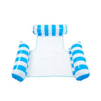 Water Hammock Recliner Inflatable Floating Swimming Mattress