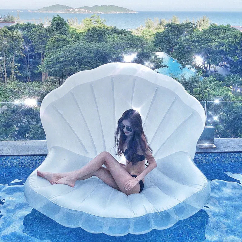Giant Inflatable Toys Seashell With Pearl Ball