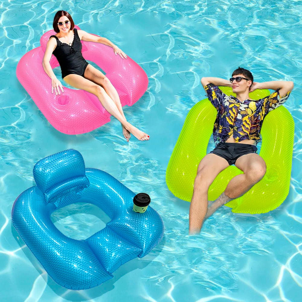 1Pc Inflatable  Floating Raft, Board