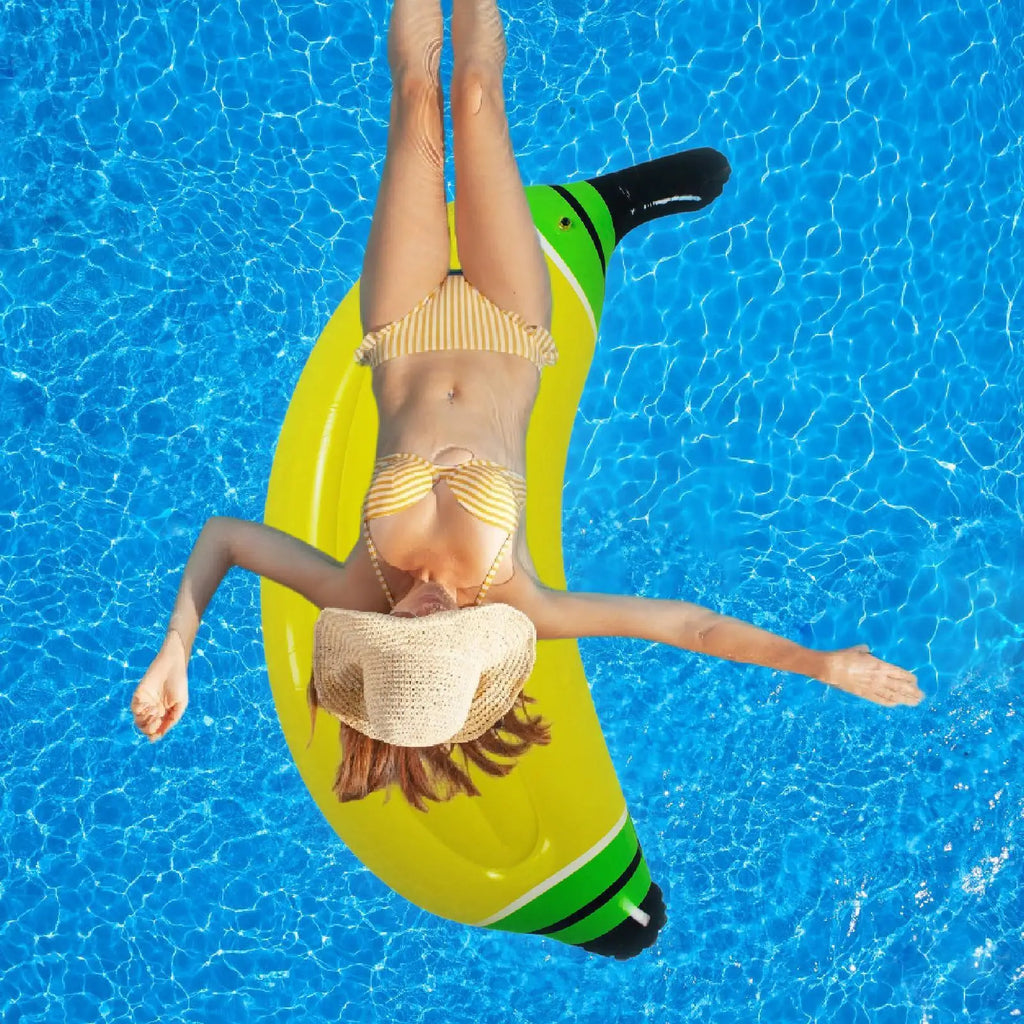 Swimming Water Sofa Inflatable Banana Floating Inflatable Mat
