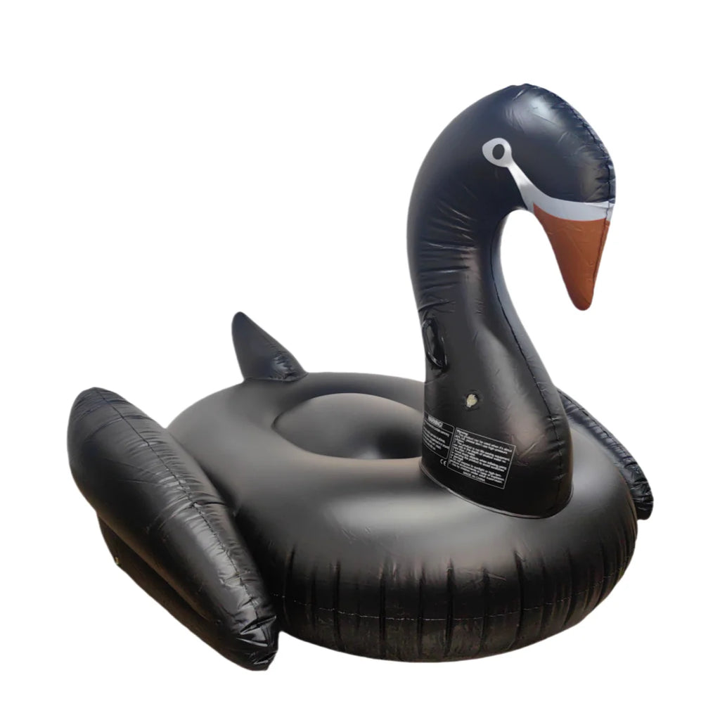 Giant PVC Inflatable Swan Floating Floating Bed