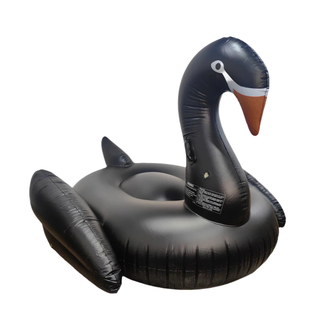 Giant PVC Inflatable Swan Floating Floating Bed