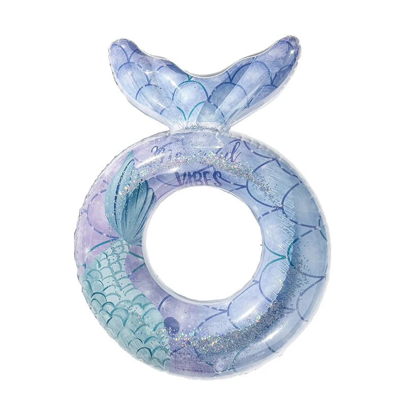 Mermaid Swimming Ring Inflatable Pool Float