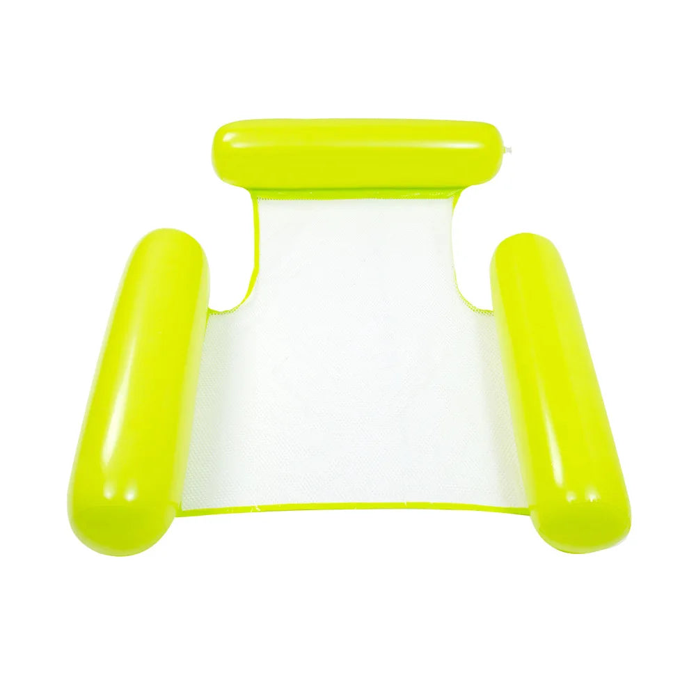 Water Hammock Recliner Inflatable Floating Swimming Mattress