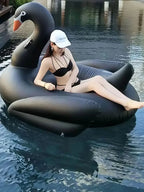 Giant PVC Inflatable Swan Floating Floating Bed