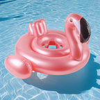 1Pc Flamingo Cross-Shaped Inflatable Seat Ring