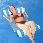 Foldable Backrest Floating Bed Inflatable Hammock