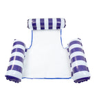 Water Hammock Recliner Inflatable Floating Swimming Mattress