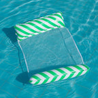 Foldable Water Hammock Float Lounger PVC Inflatable Pool Mat