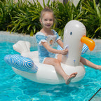 Seagull Inflatable Ride-On Pool Float and Swim Ring