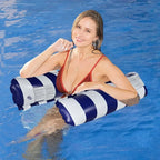 Foldable Backrest Floating Bed Inflatable Hammock