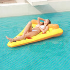 Inflatable Pizza Float for Adult Water Lounge Chair