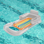 Inflatable Floating Row Air Mattresses Swimming Pool Inflatable Water Sleeping Bed