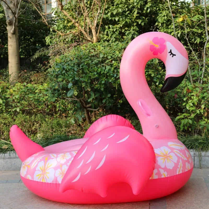 Sleeping Flamingo Inflatable Air Mattress