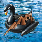 Giant PVC Inflatable Swan Floating Floating Bed