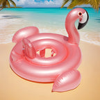1Pc Flamingo Cross-Shaped Inflatable Seat Ring