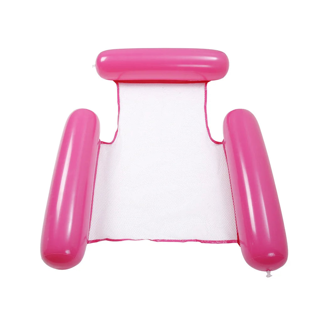 Water Hammock Recliner Inflatable Floating Swimming Mattress
