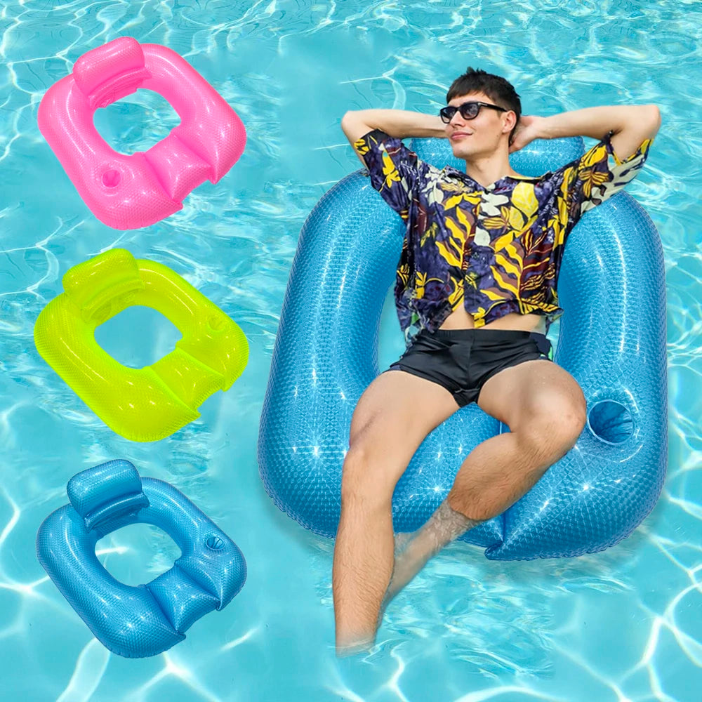 1Pc Inflatable  Floating Raft, Board