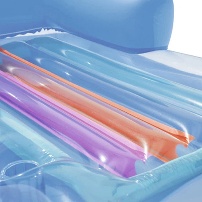 Inflatable Floating Row Air Mattresses Swimming Pool Inflatable Water Sleeping Bed