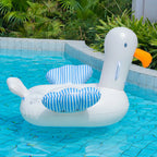 Seagull Inflatable Ride-On Pool Float and Swim Ring