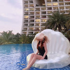 Giant Inflatable Toys Seashell With Pearl Ball