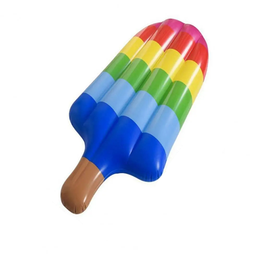 180cm Inflatable Pool Float Lounge Ice Cream Inflatable Floating Bed