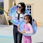 Mermaid Swimming Ring Inflatable Pool Float