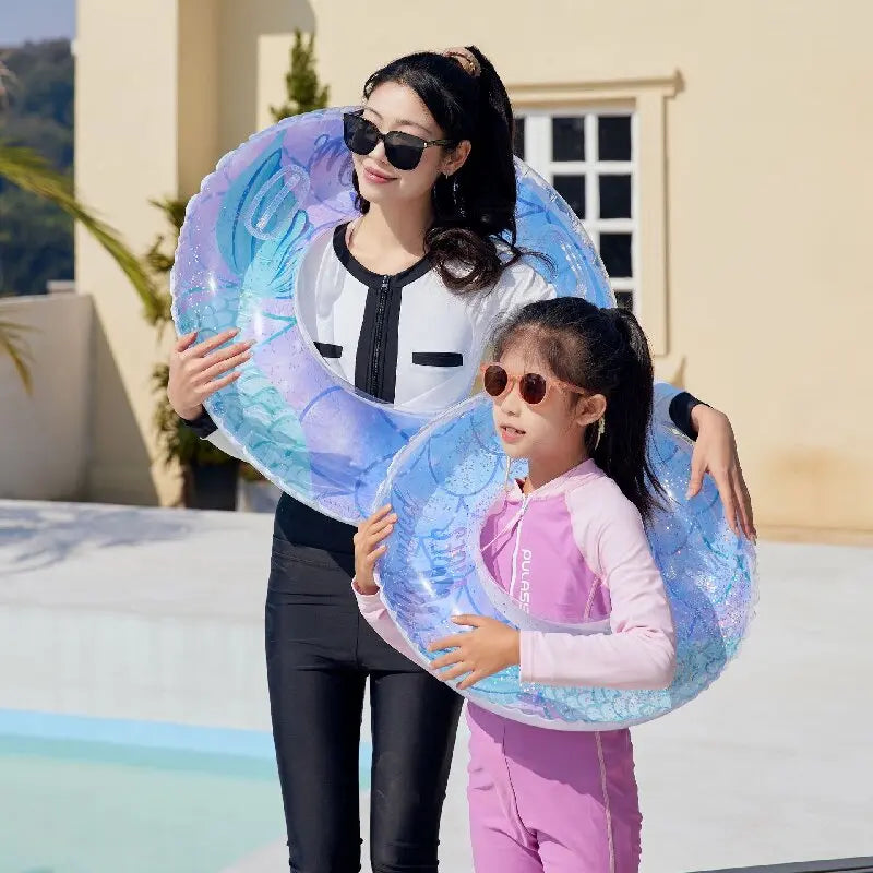 Mermaid Swimming Ring Inflatable Pool Float