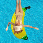 Swimming Water Sofa Inflatable Banana Floating Inflatable Mat