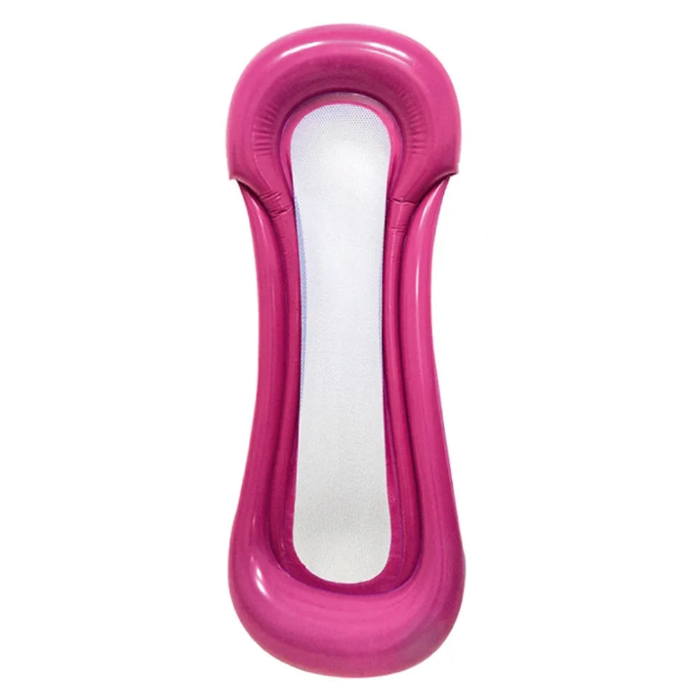 Inflatable Water Hammock Floating Bed Chair Air Mattress